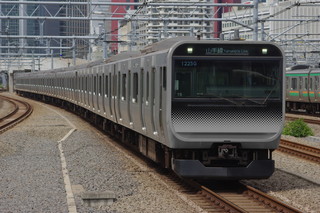 E235系0番台②のマスク(帯のみ(グレー))