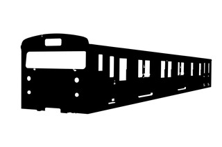 クモヤ143形のマスク(車体全体)