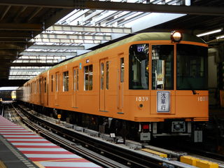 1000形末期風(駅ナンバリング無しサボ)
